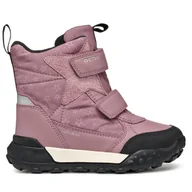 Buty dla dziewczynek - Śniegowce Geox J Trekkyup Girl B Ab J46M7C 0MNBC C8006 D Różowy - miniaturka - grafika 1