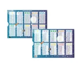 Podręczniki dla szkół podstawowych - ART MAP Podkładka na biurko. Galaktyczna tabliczka mnożenia. - miniaturka - grafika 1