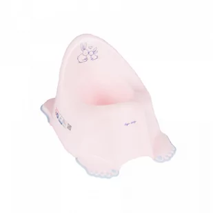 Tega Baby Nocnik antyposlizg Króliczki Różowy - Nocniki - miniaturka - grafika 1
