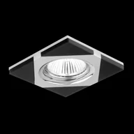 Oprawy, klosze i abażury - Luxera Downlight 71023 1xGU10/50W chrom/wenge - miniaturka - grafika 1