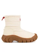 Śniegowce damskie - Hunter Śniegowce WFS2108WWU Écru - miniaturka - grafika 1