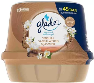 Odświeżacz powietrza Glade Odour Absorbing Bathroom Sensual Sandawood and Jasmine 2 sztuki (5000204243963) - Odświeżacze powietrza - miniaturka - grafika 1