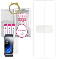 Akcesoria do smartwatchy - 1x Folia hydrożelowa MATOWA do Samsung Galaxy Gear Fit 2 - apgo Smartwatch Hydrogel MATTE Protection Ochrona na ekran smartwatcha - miniaturka - grafika 1