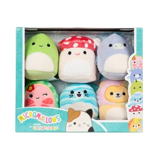 SQMM - 6 Pack Plush (Micromallows 2.5" Squishmallows) (Floyd, Leonard, Noah, Lena, Dane, Cortez) - Maskotki i pluszaki - miniaturka - grafika 1