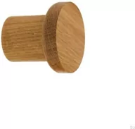 Wieszaki i stojaki - Wieszak ścienny Basic Drewniany Dębowy - Olej Bezbarwny Półmat - miniaturka - grafika 1