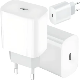 Alogy Ładowarka sieciowa szybka 30W USB-C USB typ C GaN PD do iPhone kostka Alogy Biała - Ładowarki do telefonów Alogy Ładowarka sieciowa szybka 30W USB-C USB typ C GaN PD do iPhone kostka Alogy Biała - Ładowarki do telefonów - miniaturka - grafika 1