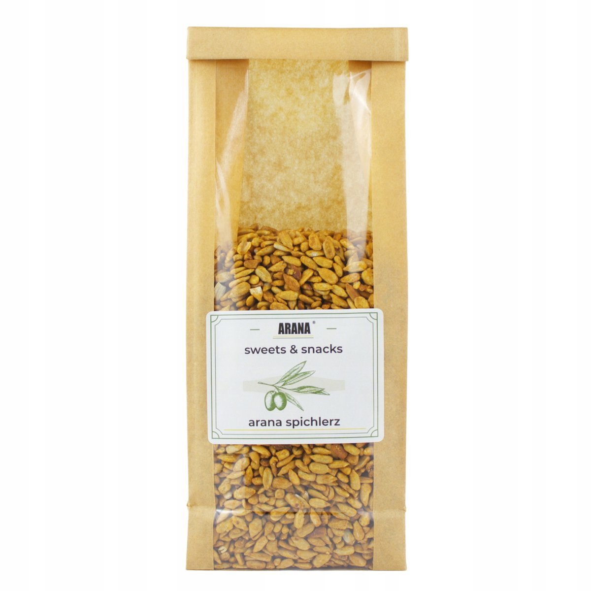 SŁONECZNIK PRAŻONY W KARMELU 1 kg ziarno słodka przekąska