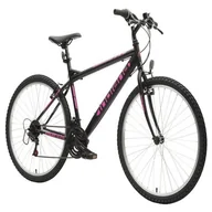 Rowery - Indiana Rower górski MTB X-Pulser 1.6 D18 Czarno-różowy mat - miniaturka - grafika 1