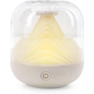 Oczyszczacze powietrza - Miniaturowy nawilżacz powietrza z akumulatorem USB, oczyszczacz powietrza do sypialni i biura, biały, 700 ml - miniaturka - grafika 1