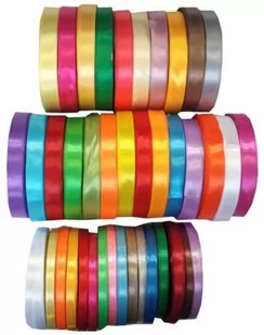 Brewis Wstążka dekoracyjna satynowa 25mm/32m jasnoczerw 26 - Pasmanteria - miniaturka - grafika 1