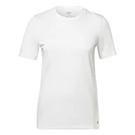 Koszulki i topy damskie - Reebok Damska koszulka treningowa Ready Speedwick, biała, XL, biały, S - miniaturka - grafika 1