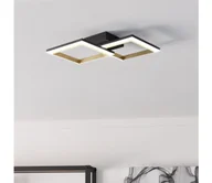 Lampy sufitowe - Eglo 901225-LED Plafon ściemnialny CALLIERA LED/18,4W/230V czarny/złoty - miniaturka - grafika 1