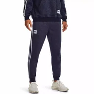 Spodnie sportowe męskie - Spodnie dresowe męskie Under Armour Essential Heritage Fleece Jogger - miniaturka - grafika 1