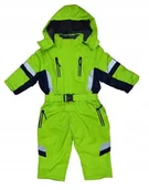 Kombinezony dla dzieci - Kombinezon Zimowy Jednoczęściowy Narciarski Na Zimę Narty Dziecięcy 146 - miniaturka - grafika 1