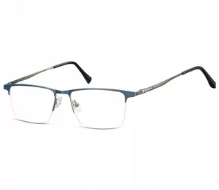 Okulary prostokątne Zerówki Korekcyjne Żyłkowe - Okulary korekcyjne, oprawki, szkła - miniaturka - grafika 1