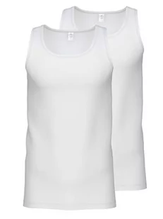 CALIDA Męska koszulka sportowa Natural Benefit Sportowa Tank Top, biały, 52-54 - Koszulki męskie - miniaturka - grafika 1