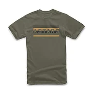 Koszulki męskie - Alpinestars Bumper Koszulka męska, Verde Militare, L - miniaturka - grafika 1
