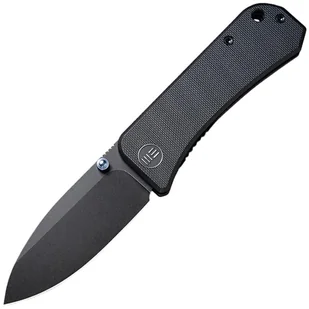 Nóż składany WE Knife Banter Thumb Stud G10 Handle - Black Stonewash - Noże - miniaturka - grafika 1