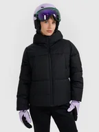 Kurtki narciarskie - Kurtka narciarska membrana 5000 damska 4F 4FWAW25TTJAF0808-20S Czarny M - miniaturka - grafika 1