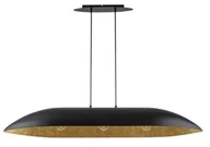 Lampy sufitowe - Stylowa lampa wisząca GONDOLA L 40632 3xE27 czarny złoty - miniaturka - grafika 1