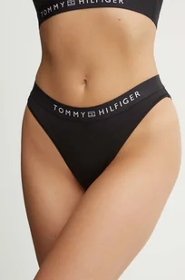 Tommy Hilfiger figi kolor czarny UW0UW05509 - Majtki damskie - miniaturka - grafika 1