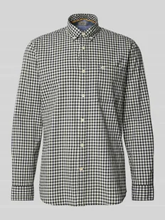 Koszula casualowa o kroju regular fit z kołnierzykiem typu button down - Koszule męskie - miniaturka - grafika 1