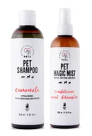 Szampony i odżywki dla psów - PET Shampoo Camomile_Szampon Rumiankowy 250ml Hypoallergenic + Pet Magic Mist - Magiczna Mgiełka do Sierści 250ml Łatwe rozczesywanie i odżywiona sierść - miniaturka - grafika 1