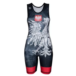 Trykot zapaśniczy damski EXTREME HOBBY Polska - Kimona, stroje i obuwie - miniaturka - grafika 1