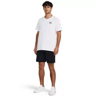 Spodnie sportowe męskie - Męskie spodenki treningowe Under Armour Stretch Woven Cargo Short - czarne - UNDER ARMOUR - miniaturka - grafika 1