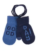 Rękawiczki dla dzieci - Rękawiczki Chłopięce Jednopalczaste Ze Sznurkiem Dotykowe Good Day! 12 Cm - miniaturka - grafika 1