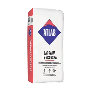 Zaprawa tynkarska 25 kg Atlas - Tynki - miniaturka - grafika 1