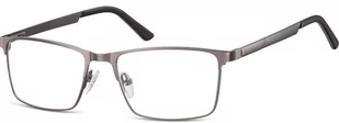Sunoptic Okulary oprawki korekcyjne zerówki metalowe 997C - Okulary korekcyjne, oprawki, szkła - miniaturka - grafika 1