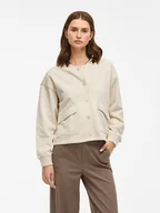 Kurtki damskie - Vila Kurtka "Viodessia" w kolorze kremowym - miniaturka - grafika 1