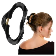 Ozdoby do włosów - Klamra do Włosów Czarna Duża XXL Spinka Francuska Nieregularna Wytrzymała - miniaturka - grafika 1