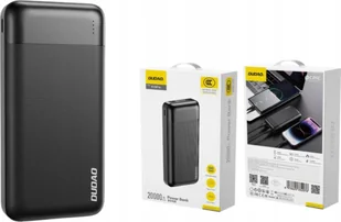 Powerbank Dudao Powerbank Dudao K18 Pro 20000mAh USB-A / USB-C / Micro USB - czarny - Powerbanki - miniaturka - grafika 1