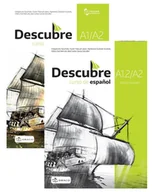Książki do nauki języka hiszpańskiego - Pakiet Descubre A1.2a2. Curso de espa241ol Podręcznik wieloletni CD, Zeszyt ćwiczeń do języka hiszpańskiego - Agnieszka - miniaturka - grafika 1