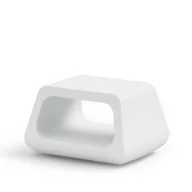 Ławy i stoliki kawowe - Stolik kawowy Sugar biały - Lyxo Design - miniaturka - grafika 1
