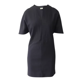 Sukienki - Balenciaga Vintage, Pre-owned Short Sleeve Mini Dress Czarny, female, - grafika 1