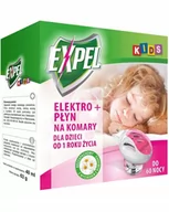 Zwalczanie i odstraszanie szkodników - Expel Kids Elektro + płyn na komary 60nocy - miniaturka - grafika 1