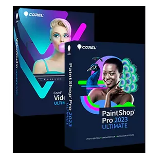 PaintShop® Pro 2023 Ultimate + VideoStudio® 2022 Ultimate bundle - lic. wieczysta, elektroniczna - Programy graficzne - miniaturka - grafika 1