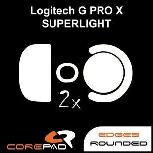 Ślizgacze Corepad Ślizgacze do Logitech G Pro X Superlight - 2 szt. - Gadżety dla graczy - miniaturka - grafika 1