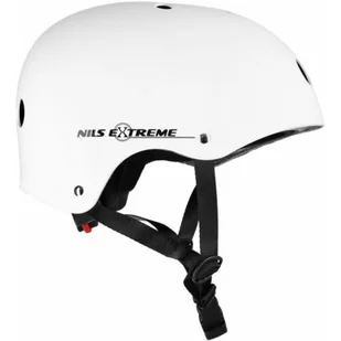 Nils EXTREME MTV12 BIAŁY MATOWY ROZM. L (58-61 cm) KASK EXTREME - Kaski rowerowe - miniaturka - grafika 1
