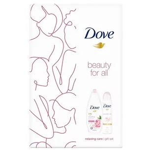 Dove XMASS - Zestaw (Żel pod prysznic Renewing 250ml + Deo Power Soft Pink 150ml) - Zestawy kosmetyków damskich - miniaturka - grafika 1