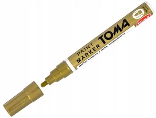 Toma Marker olejowy TO-440 grubość 2.5mm złoty - Markery do tablic - miniaturka - grafika 1