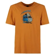 Koszulki sportowe męskie - Koszulka męska E9 Furgo Men's Rozmiar: L / Kolor: brązowy - miniaturka - grafika 1