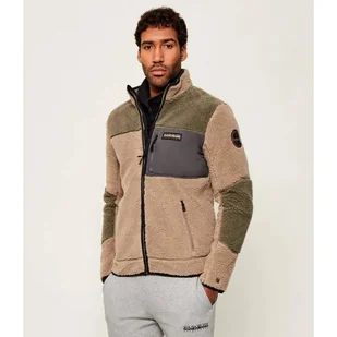 Napapijri Polarowa Bluza YUPIK FZ 3 Regular Fit - Bluzy męskie - miniaturka - grafika 1