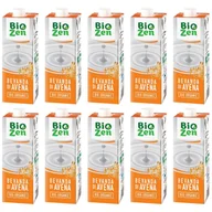 Soki i napoje niegazowane - 10x Zestaw Mleko Owsiane napój roślinny BIO - miniaturka - grafika 1