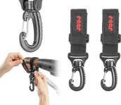 Akcesoria do wózków - Reer Uchwyt na rzep karabińczyk hak REER do wózka 2szt uniwersalny - miniaturka - grafika 1