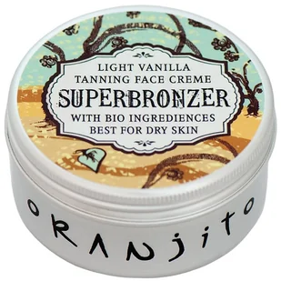 Oranjito Bio Light Vanilla krem do opalania w solarium na twarz i szyję 50 g - Kosmetyki po opalaniu - miniaturka - grafika 1