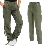 Odzież taktyczna i umundurowanie - Spodnie Bojówki Damskie BRANDIT M65 - Olive - miniaturka - grafika 1